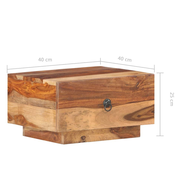 Table de chevet en bois massif