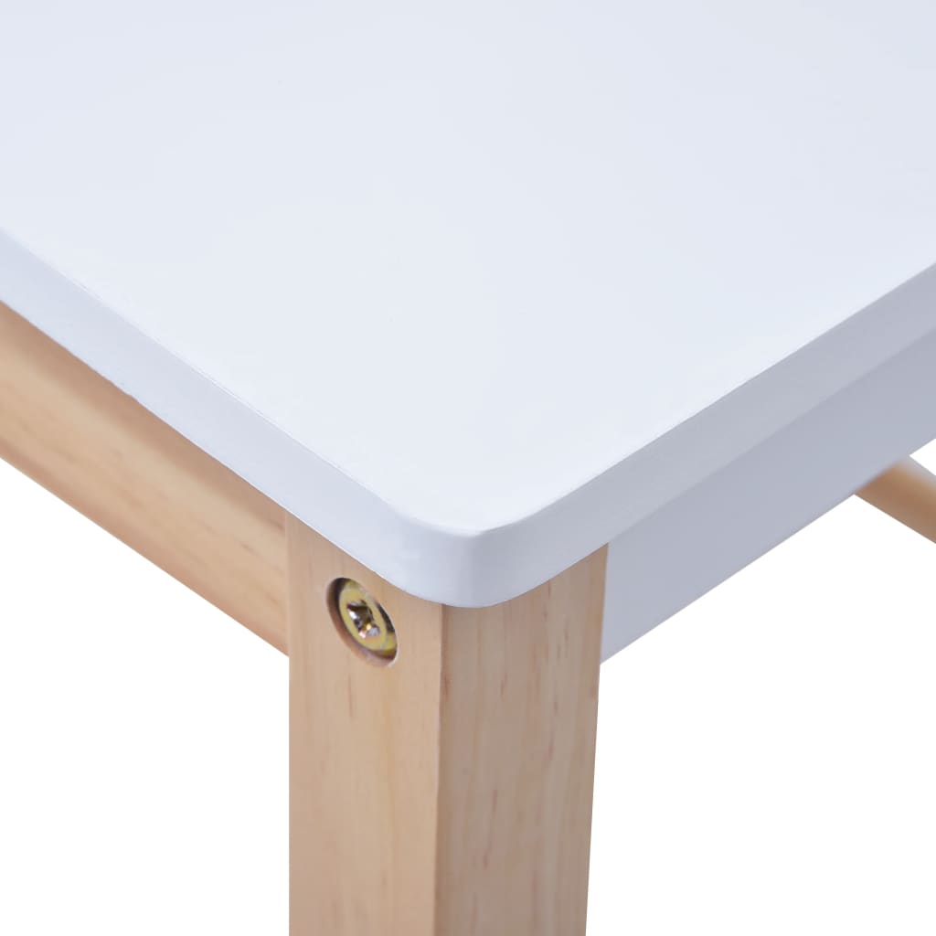 Table (craie) + 2 chaises