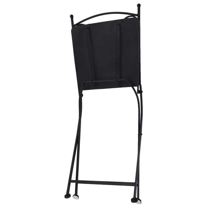 Chaises de bistrot en mosaïque 2 pcs