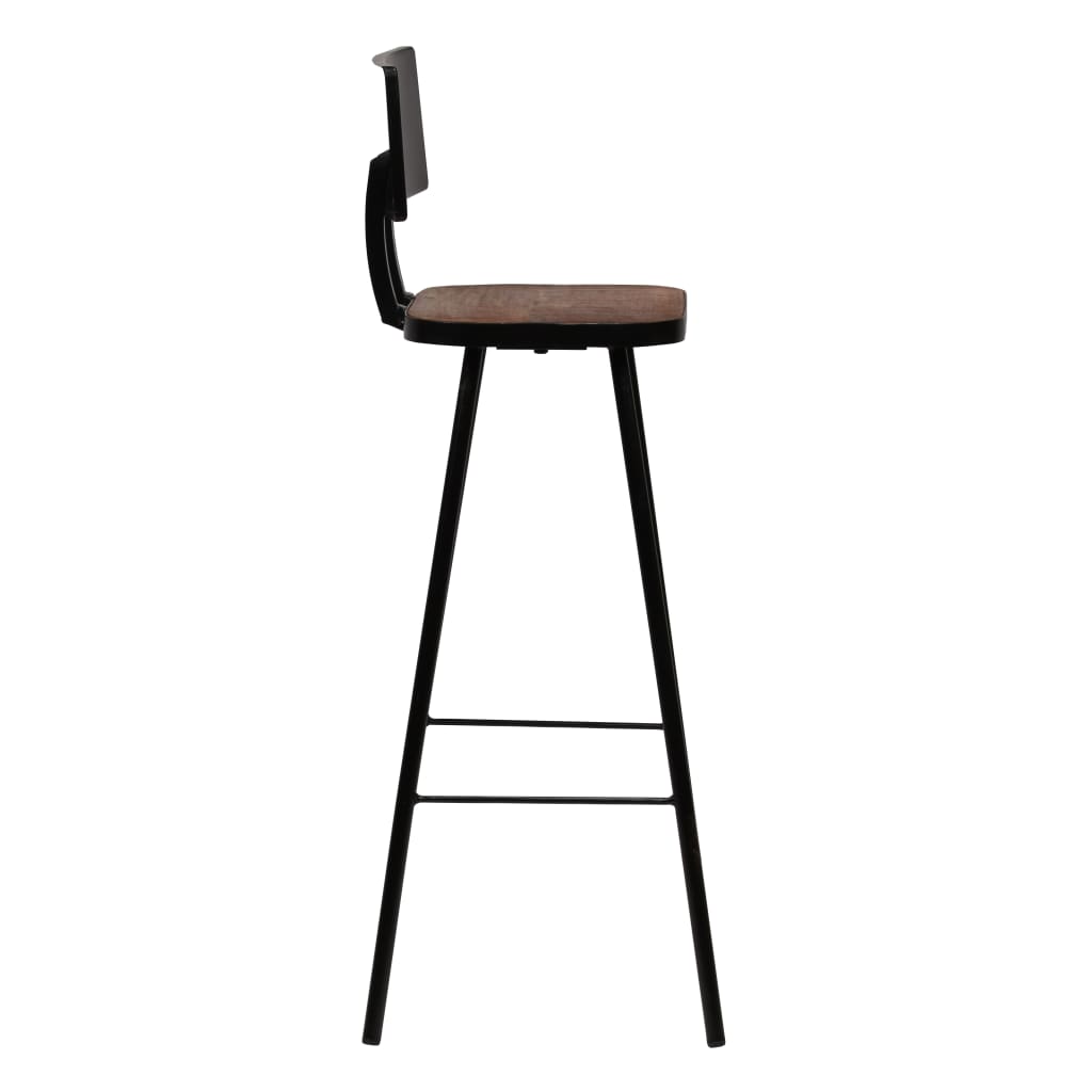 Mobilier de bar 7pcs en bois de récupération