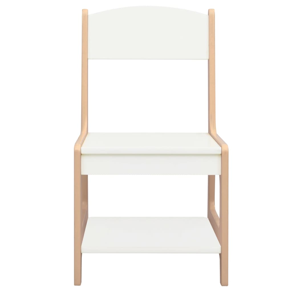 Table (craie) + 2 chaises