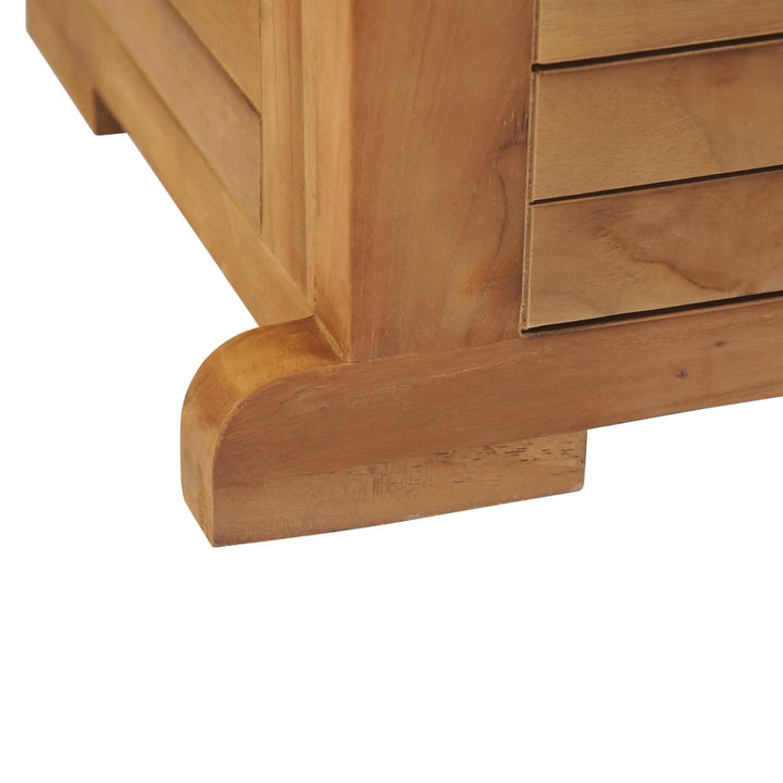 Table pliable de bar en bois de teck