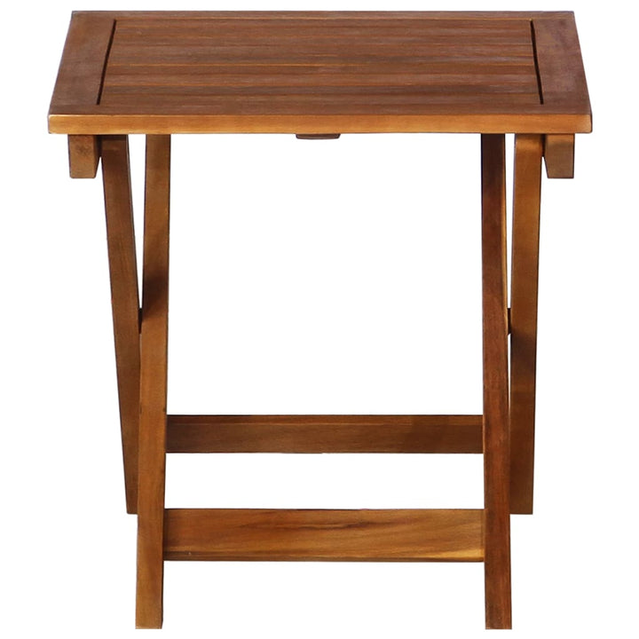 Chaise longue avec table en bois d&