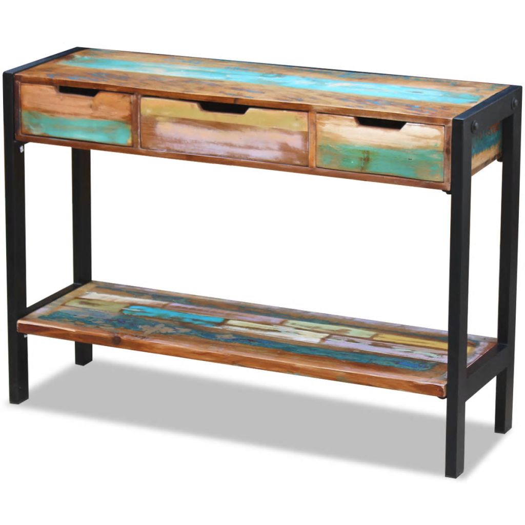 Buffet en bois de récupération