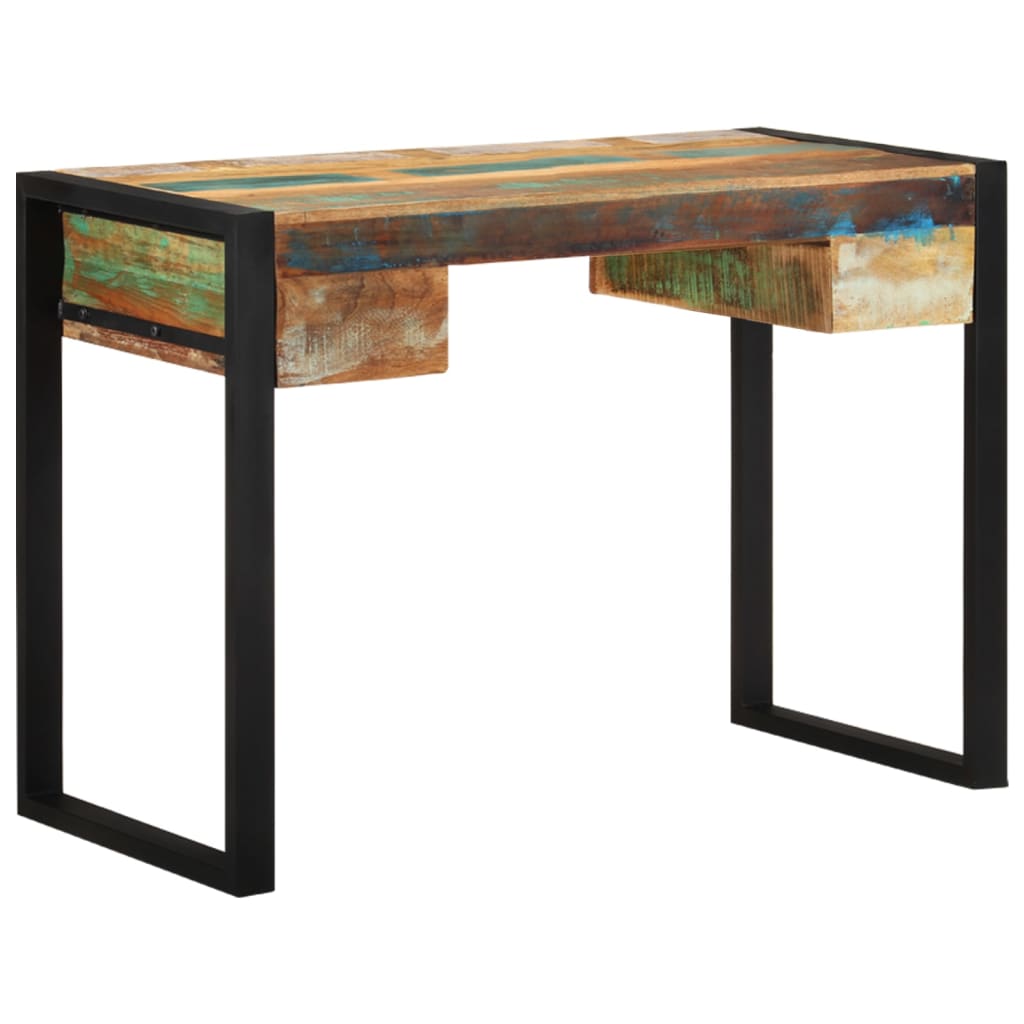 Bureau en bois de récupération