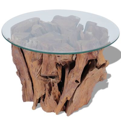 Table basse bois de teck massif