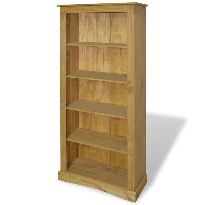 Bibliothèque en pin mexicain
