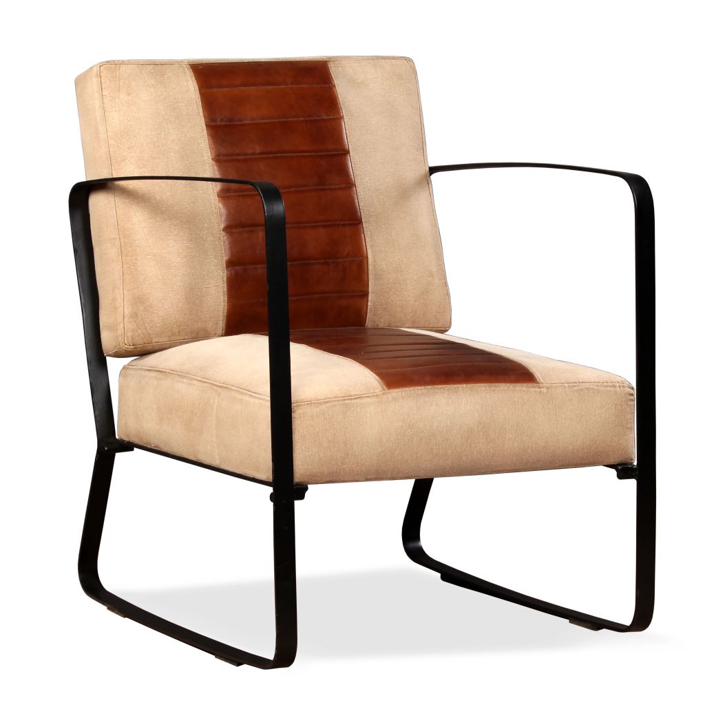 Fauteuil en cuir
