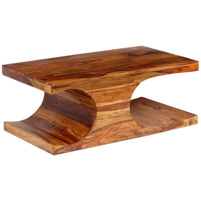 Table basse Bois massif de Sesham