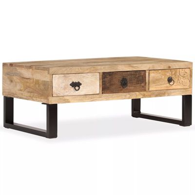Table basse en bois de manguier/ Sesham