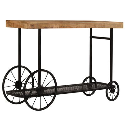 Console en bois de manguier massif