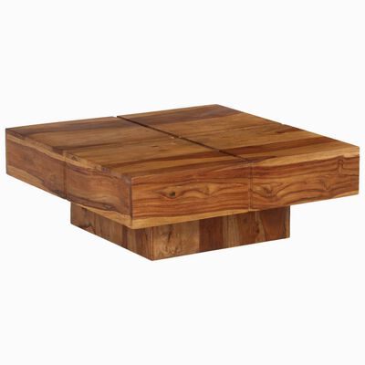 Table basse bois massif de Sesham