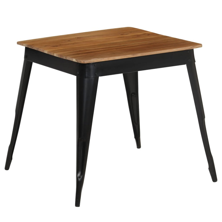 Table de salle à manger en bois d&