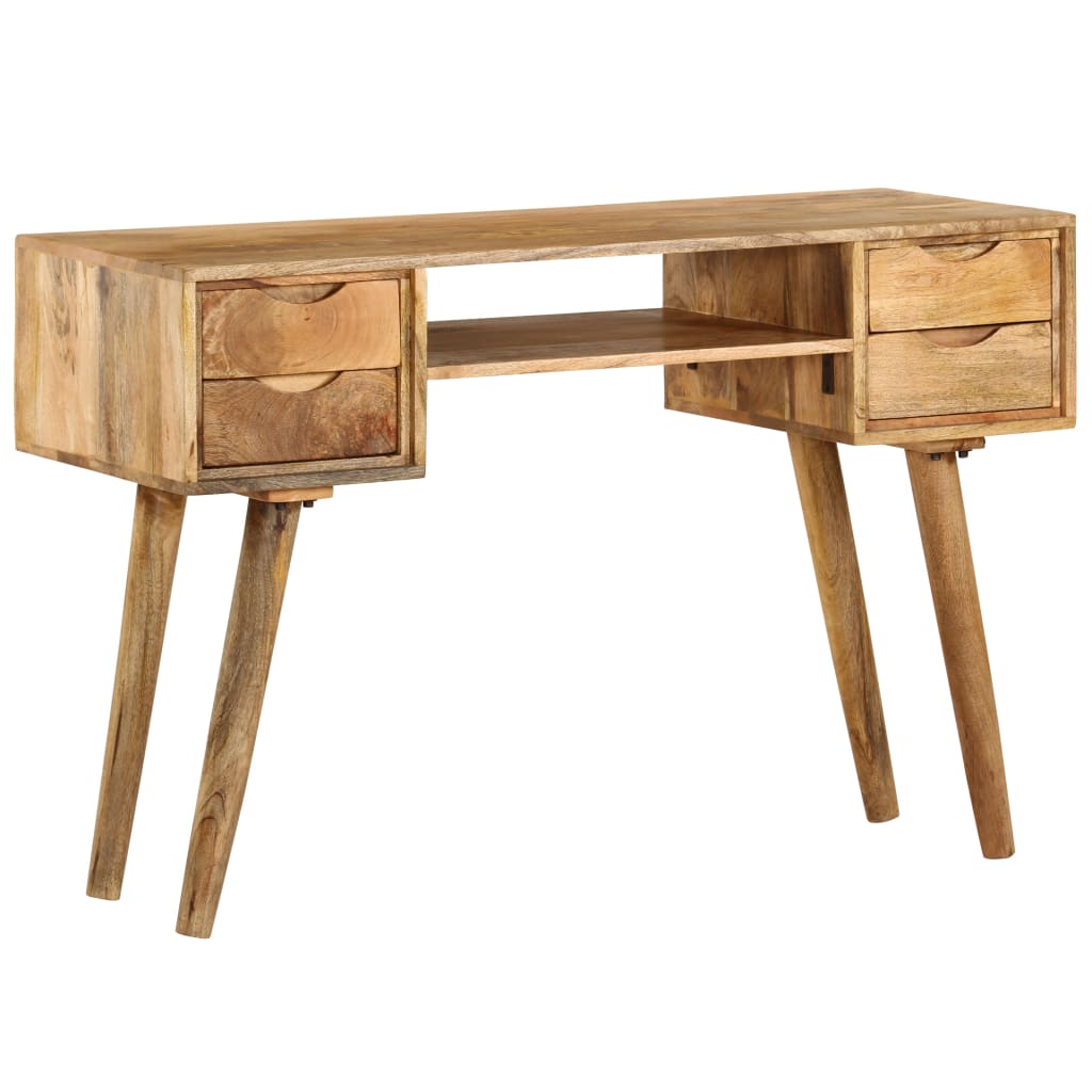 Bureau en bois de manguier massif