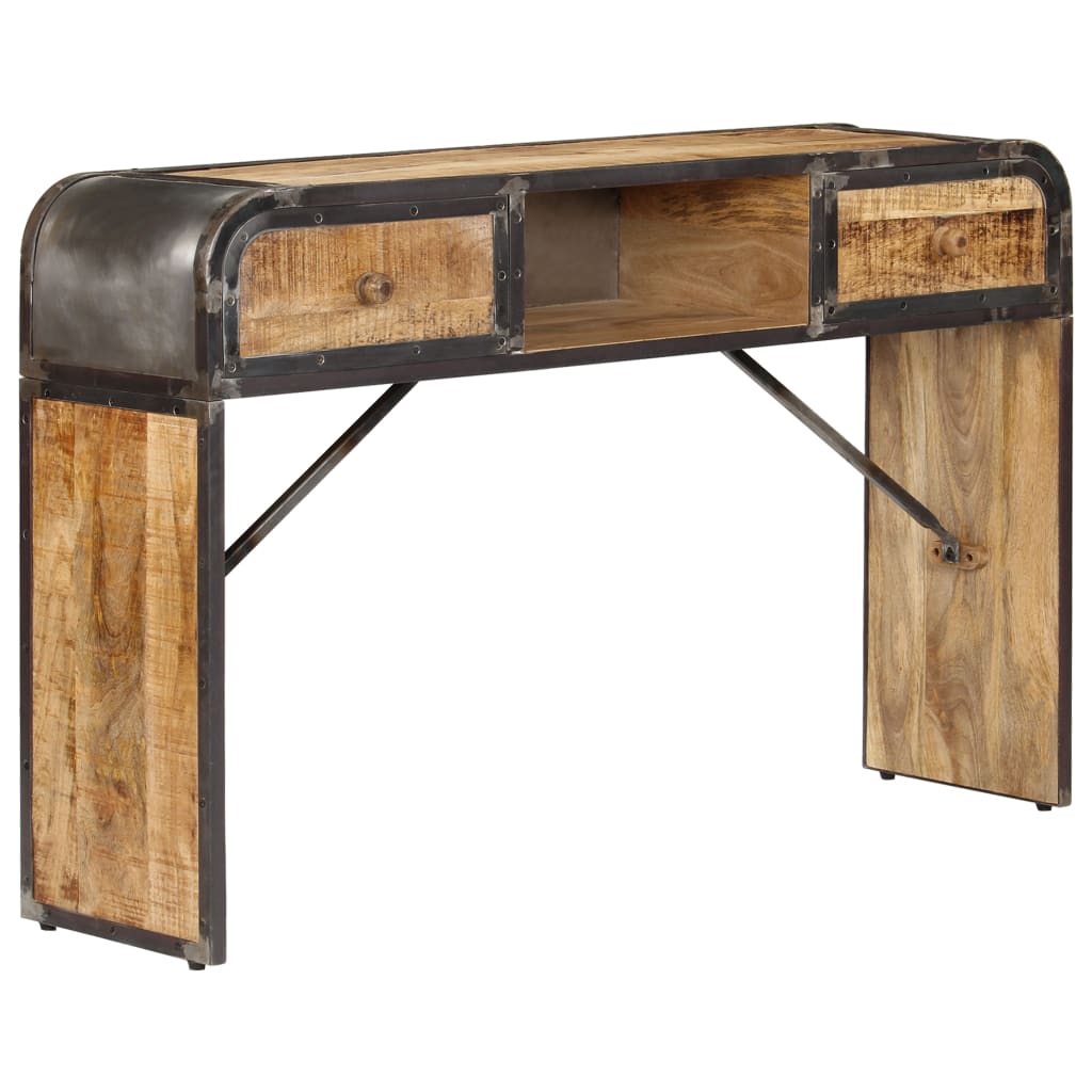 Console en bois de manguier massif