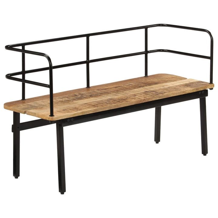 Banc en bois de manguier massif