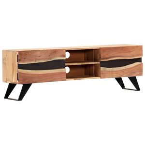 Meuble TV 140 x 30 x 45 cm Bois d&
