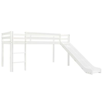 Lit mezzanine toboggan