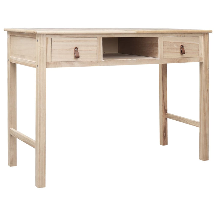 Bureau en bois de paulownia