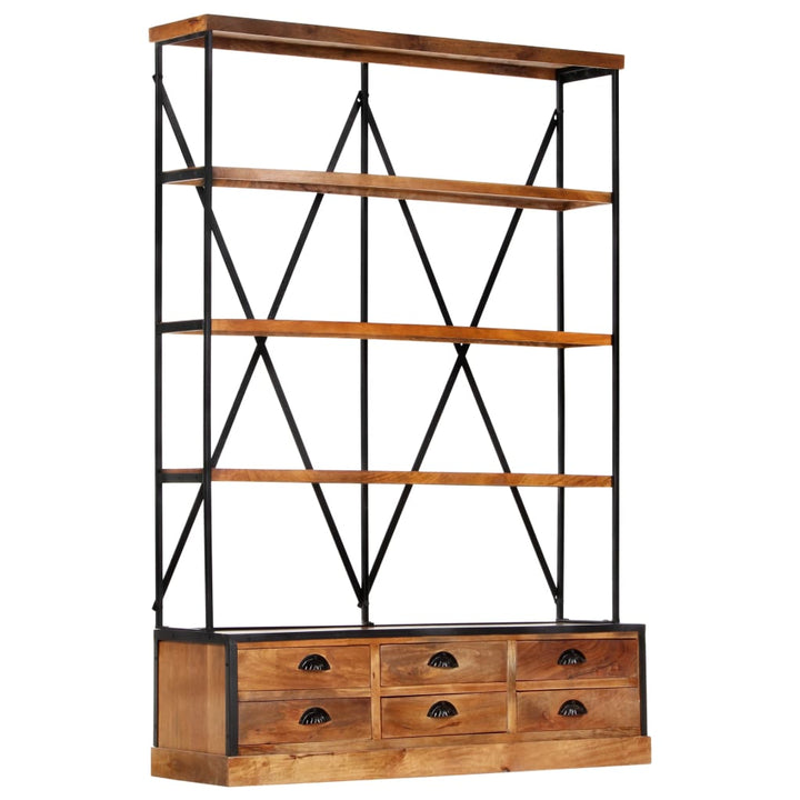 Bibliothèque en bois de manguier