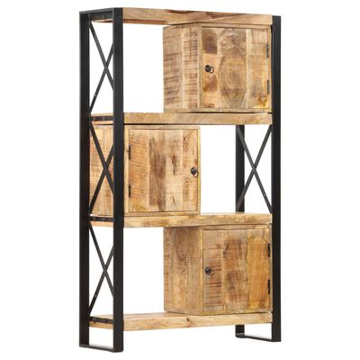 Bibliothèque en bois de manguier solide