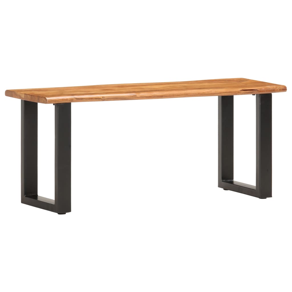 Banc en bois d&