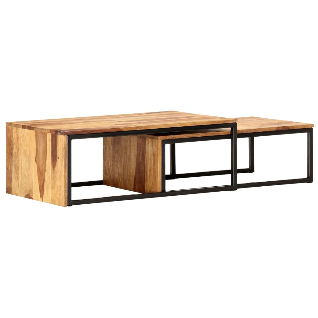 Table gigogne en bois