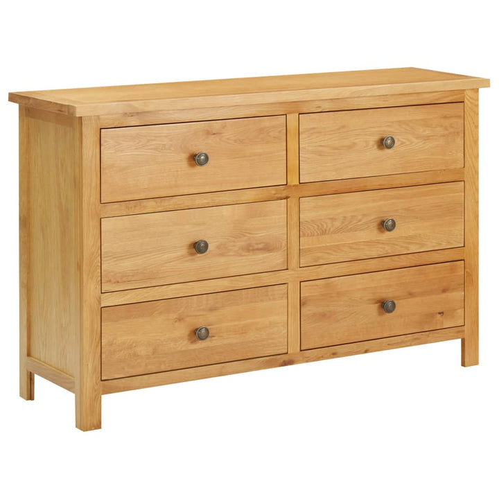 Commode en bois de chêne massif