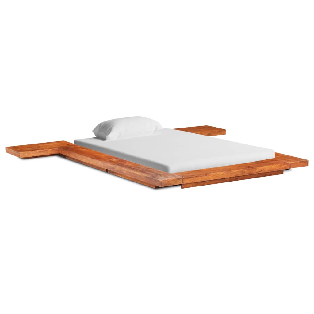 Cadre de lit Futon japonais en bois d&