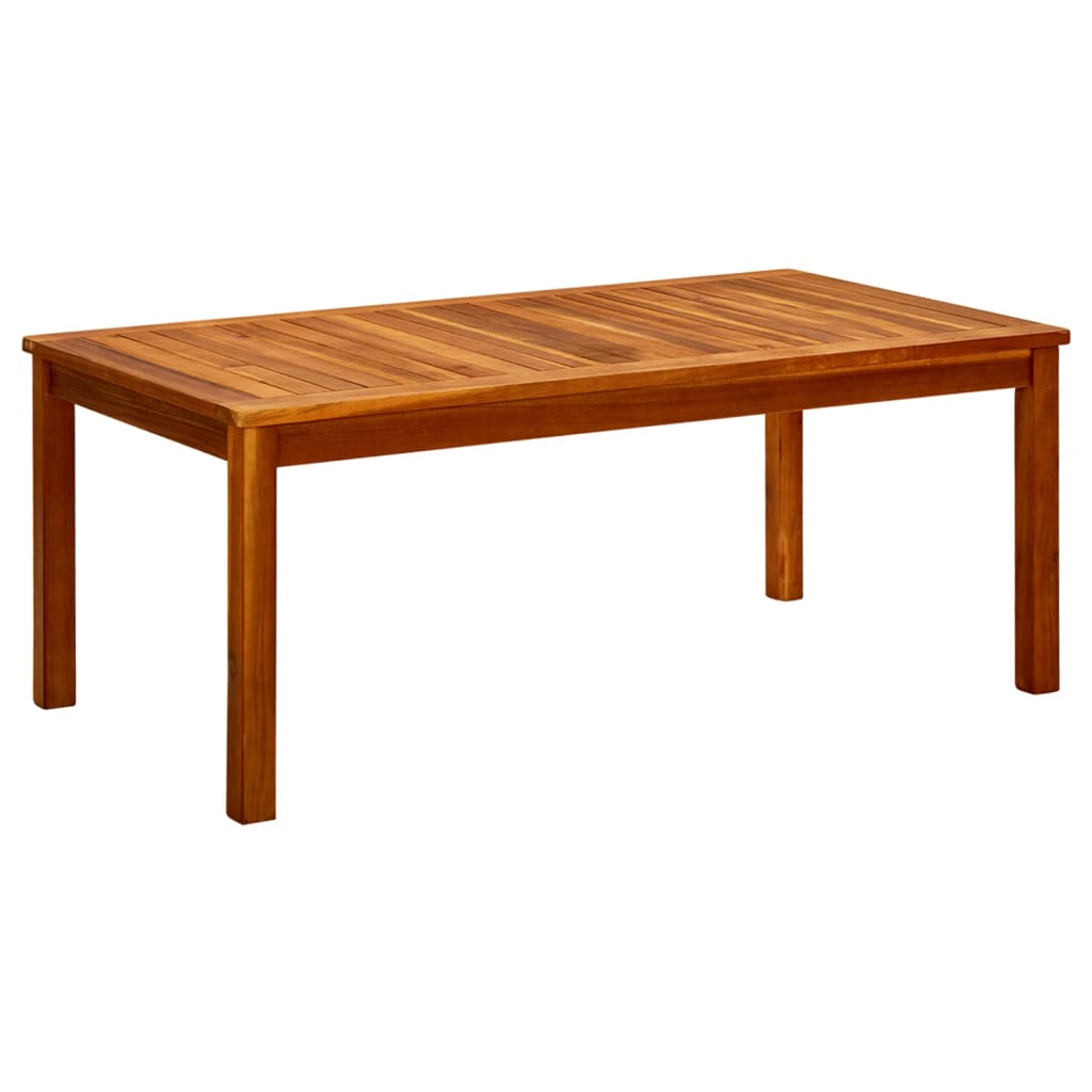 Table basse de jardin en bois d&