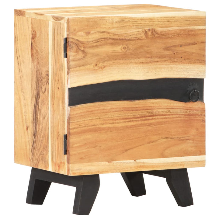 Table de chevet  en bois d&