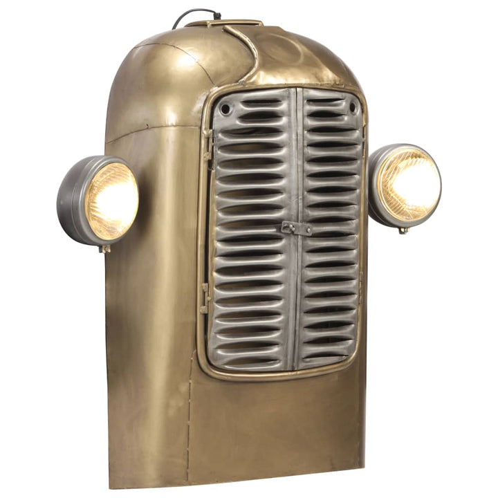 Lampe murale tracteur vintage