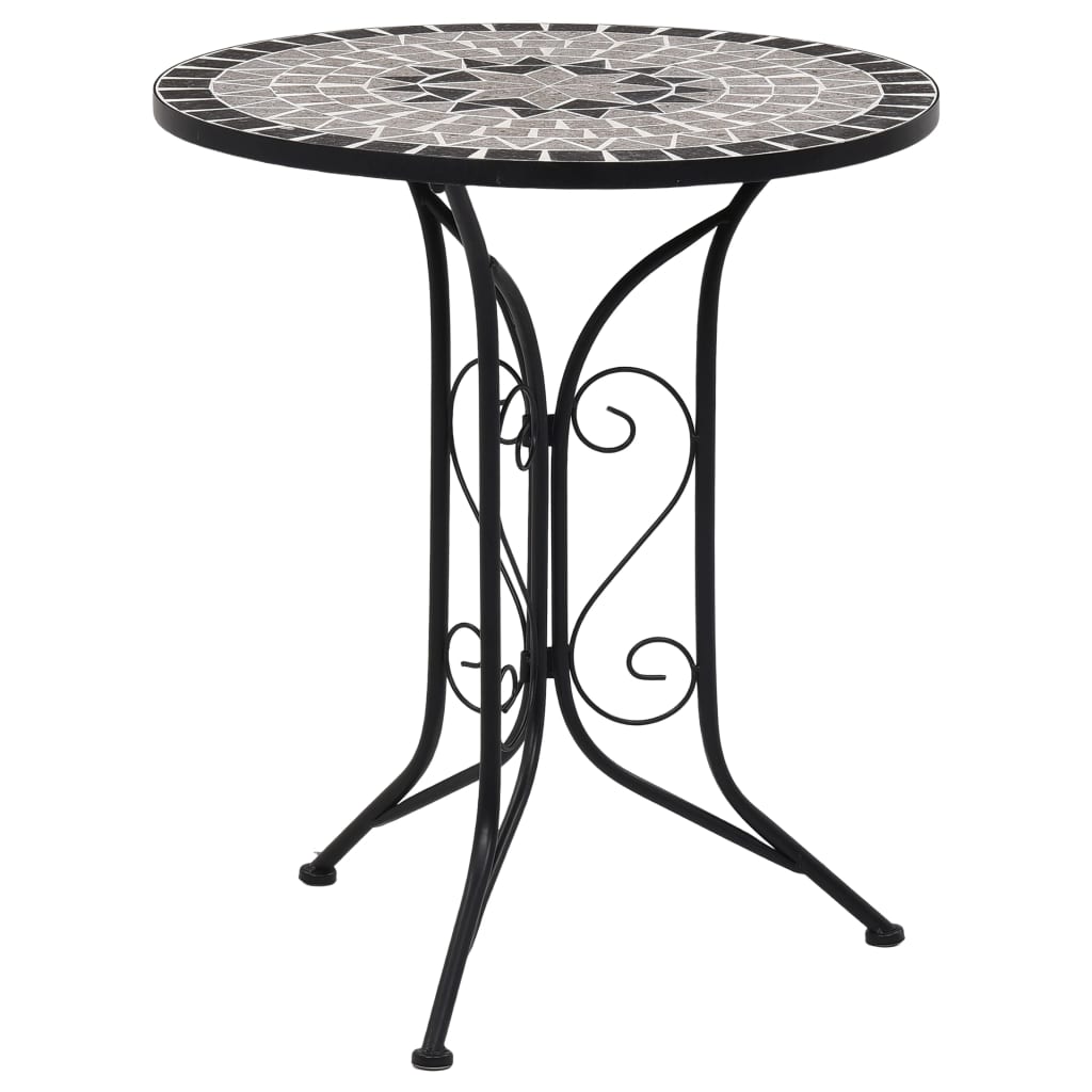 Table de bistro en mosaïque