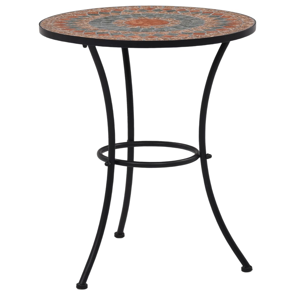 Table de bistro en mosaïque
