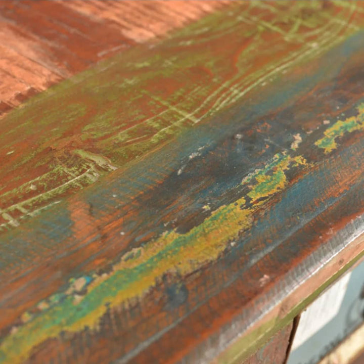 Commode en bois massif de récupération