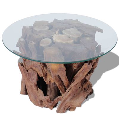 Table basse bois de teck massif