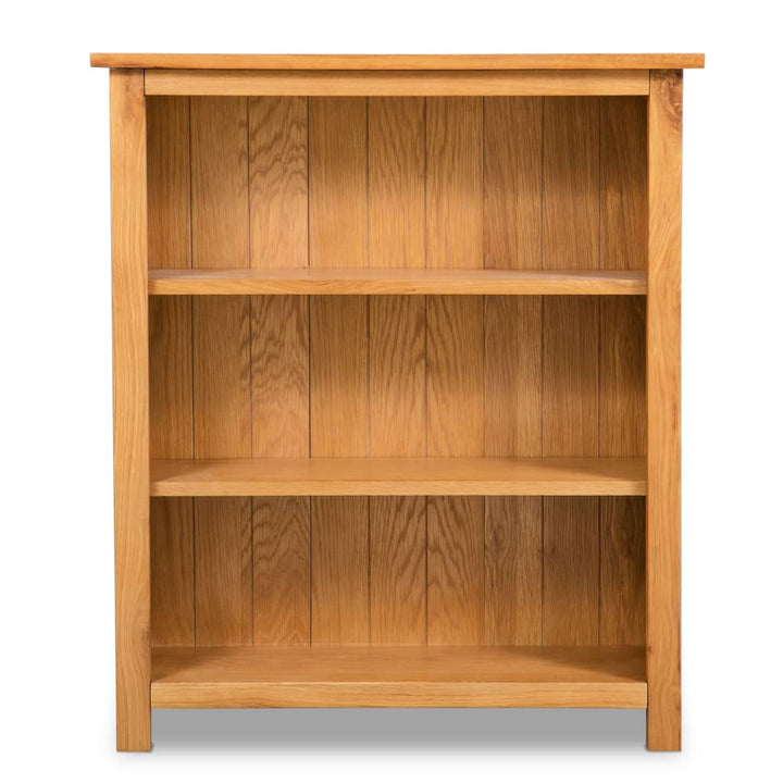 Bibliothèque en bois de chêne massif