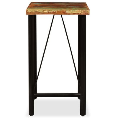 Table de bar en bois de récupération
