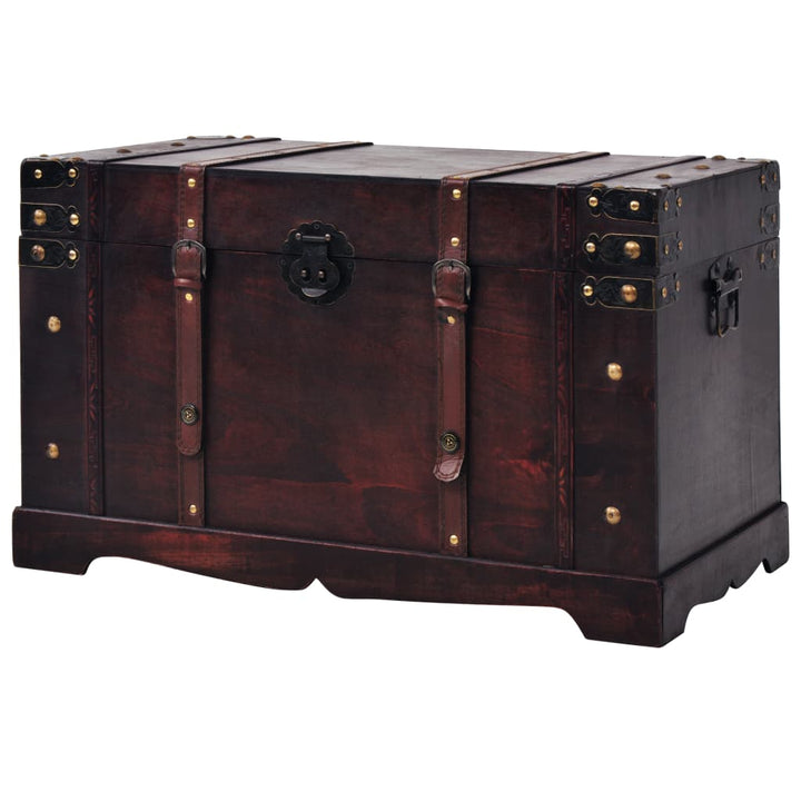 Coffre de rangement en bois