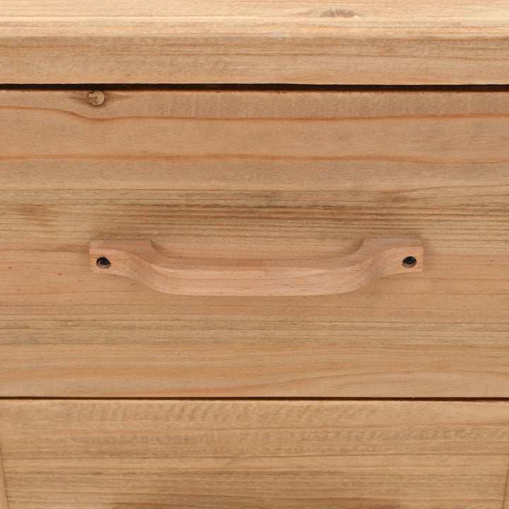 Table de chevet en bois de sapin massif