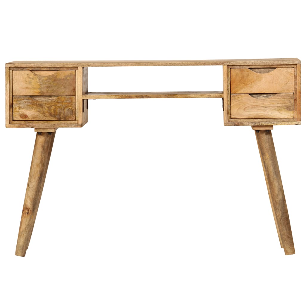 Bureau en bois de manguier massif