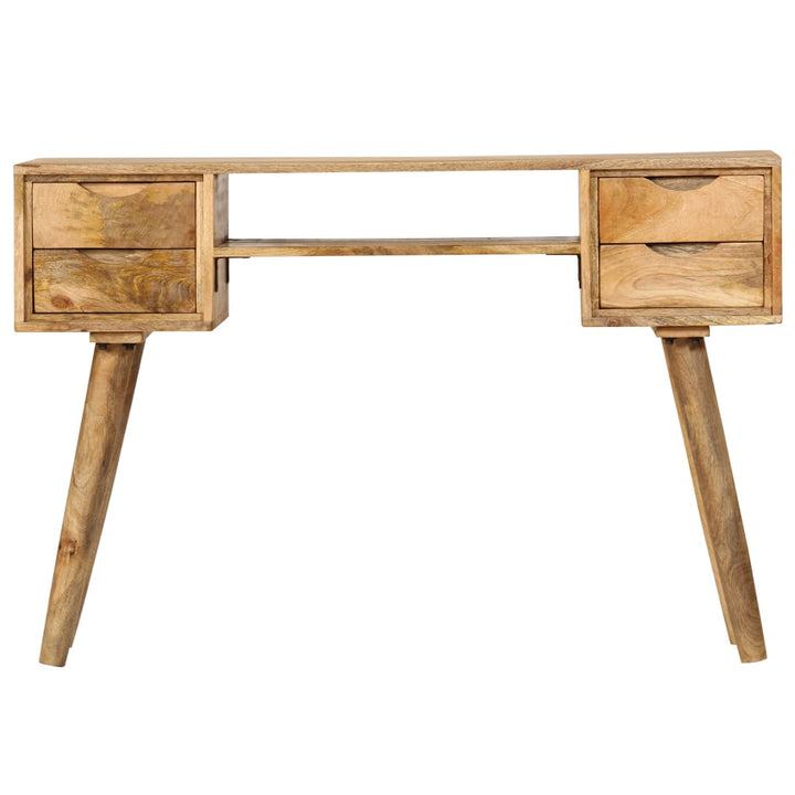Bureau en bois de manguier massif
