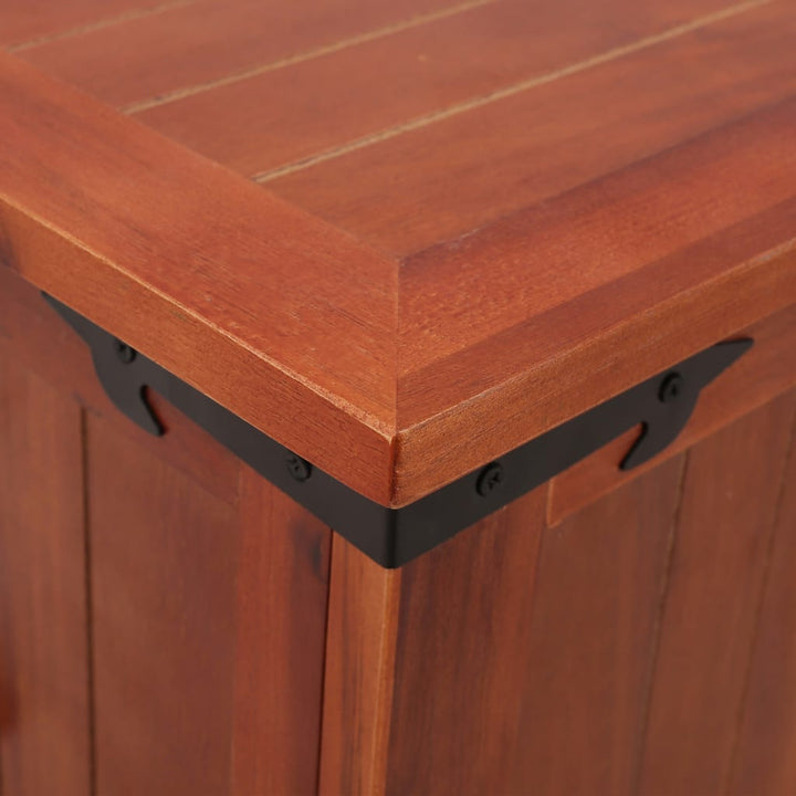 Coffre de rangement en bois d&