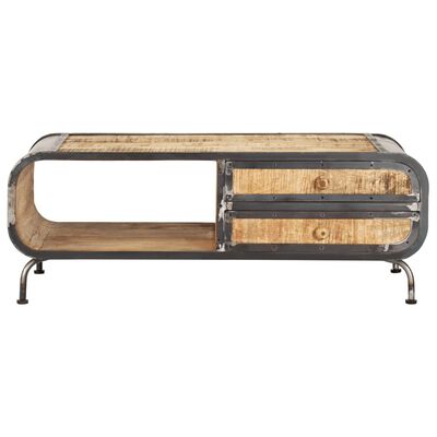Table basse en bois de manguier massif