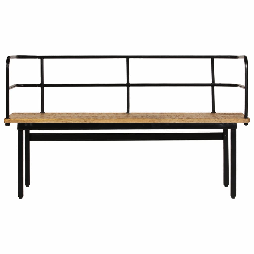 Banc en bois de manguier massif
