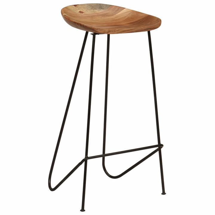 Tabouret en bois d&