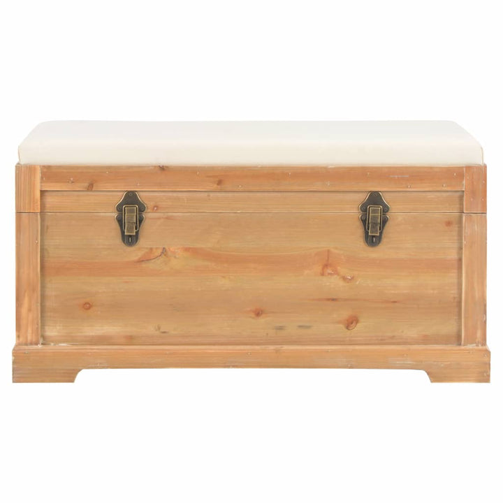 Banc/Coffre de rangement avec coussin