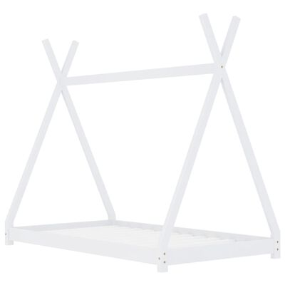 Lit tipi pin massif