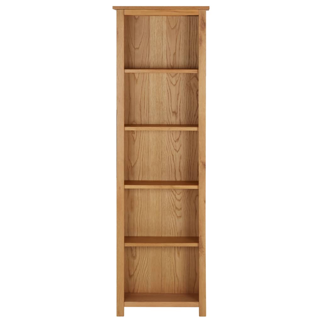 Bibliothèque en bois de chêne massif