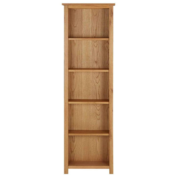 Bibliothèque en bois de chêne massif